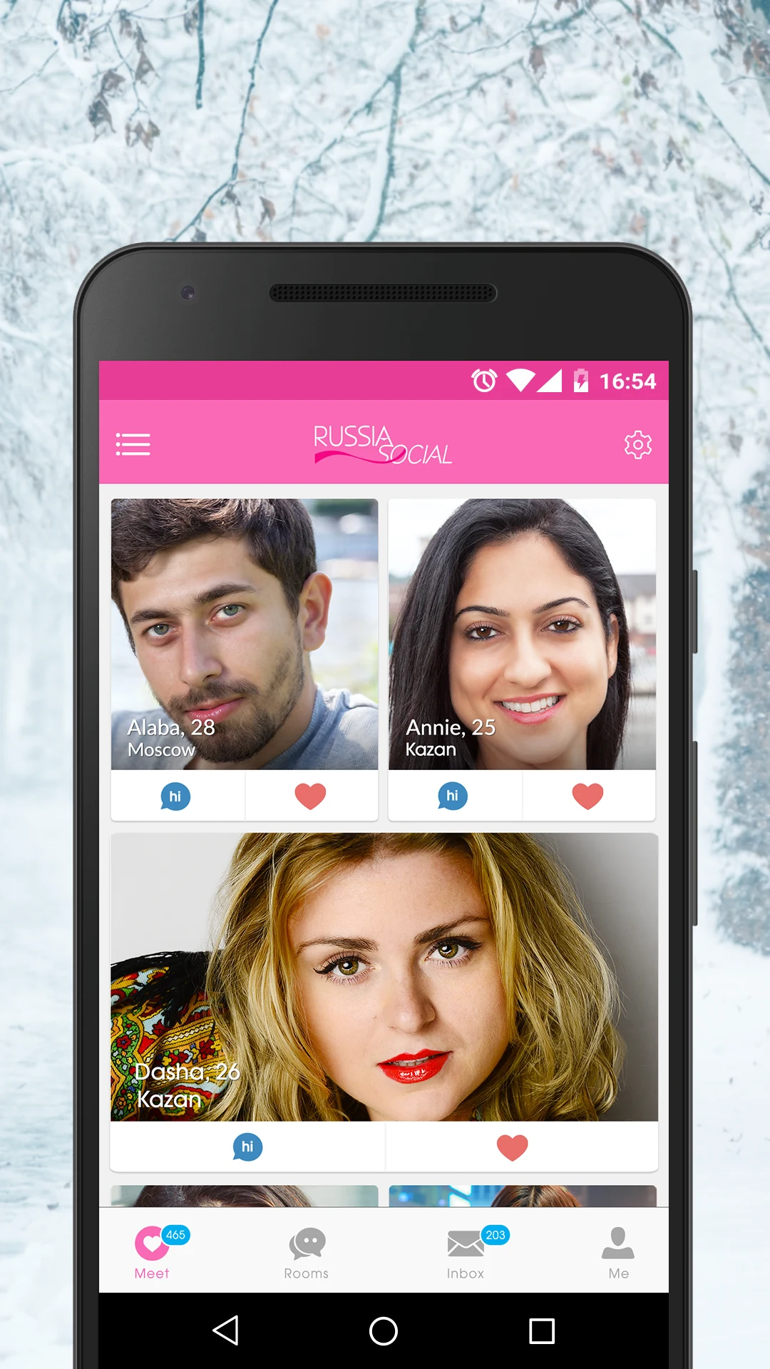 Russian Dating: Meet Singles screenshot